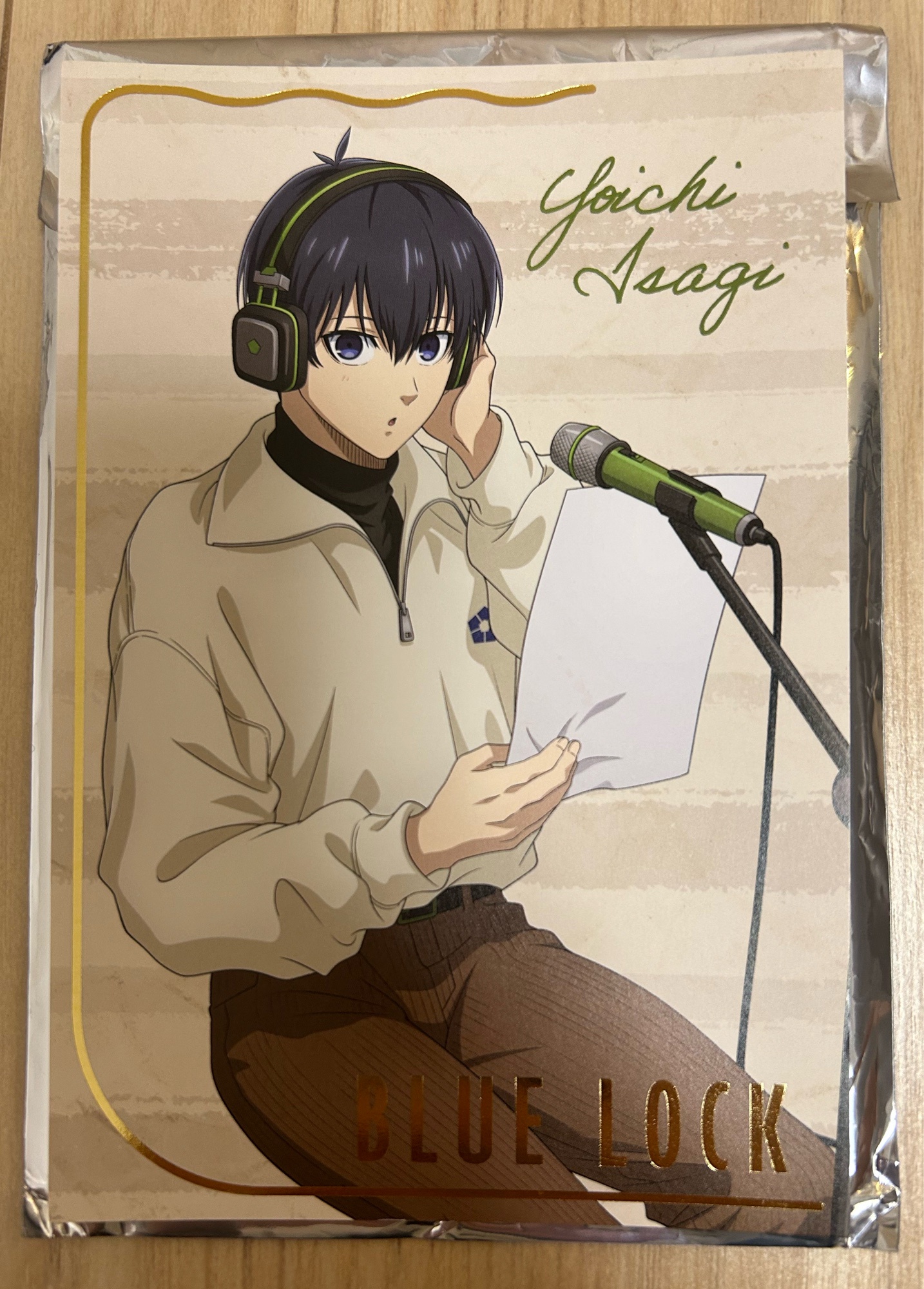 ブルーロックまねきねこコラボポストカード交換