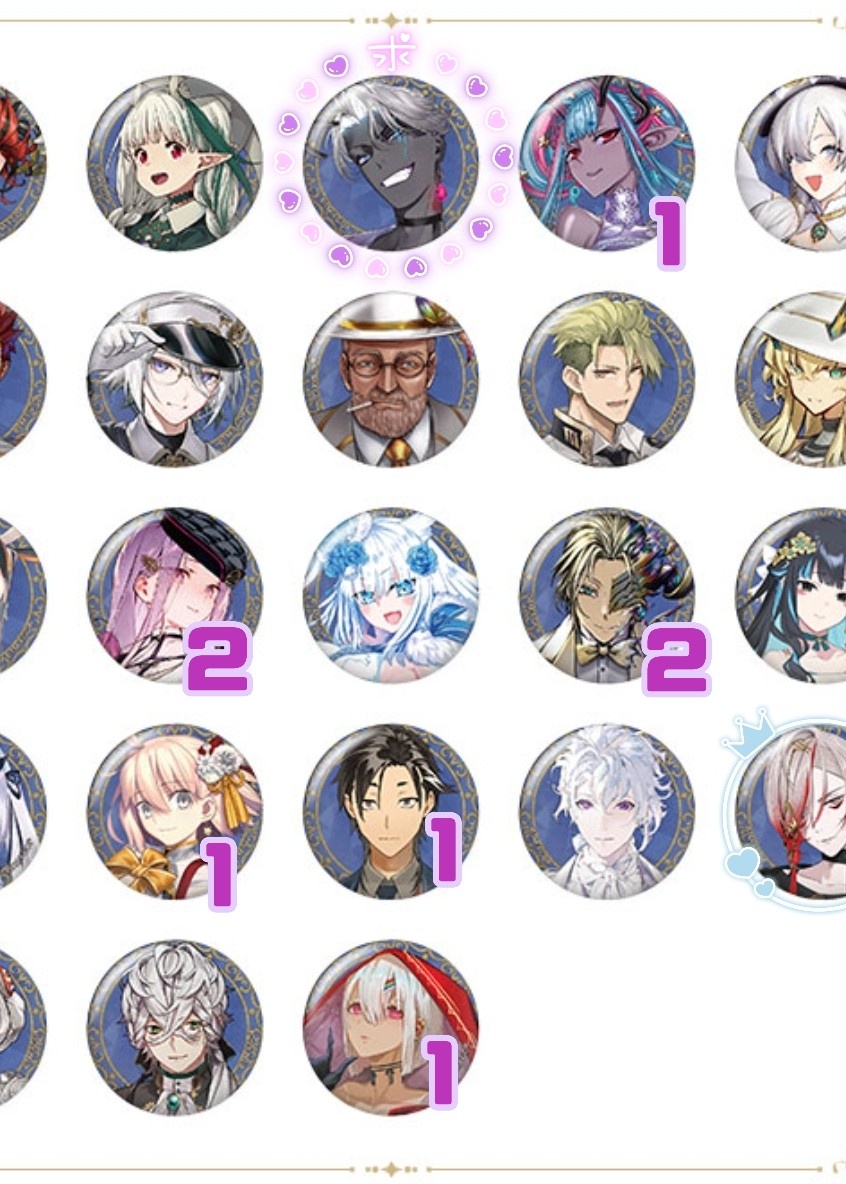 霊基召喚缶バッジ