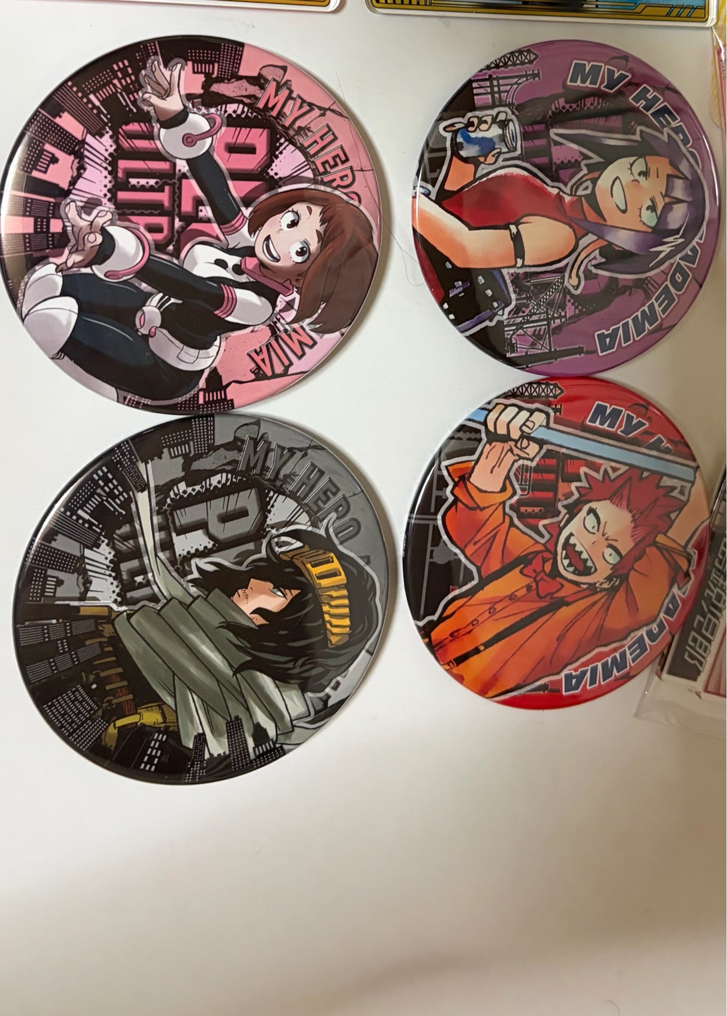 僕のヒーローアカデミアコレクション缶バッジ交換