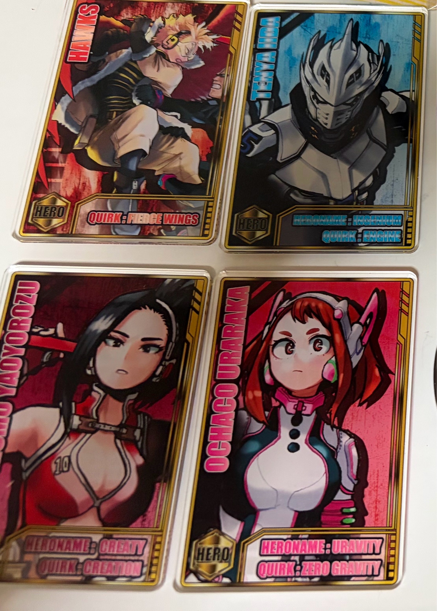 僕のヒーローアカデミアステータスカードコレクション