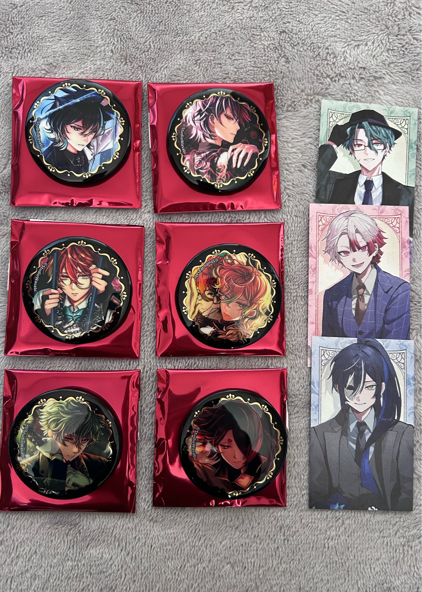 あくねこ 4周年 缶バッジ 特典