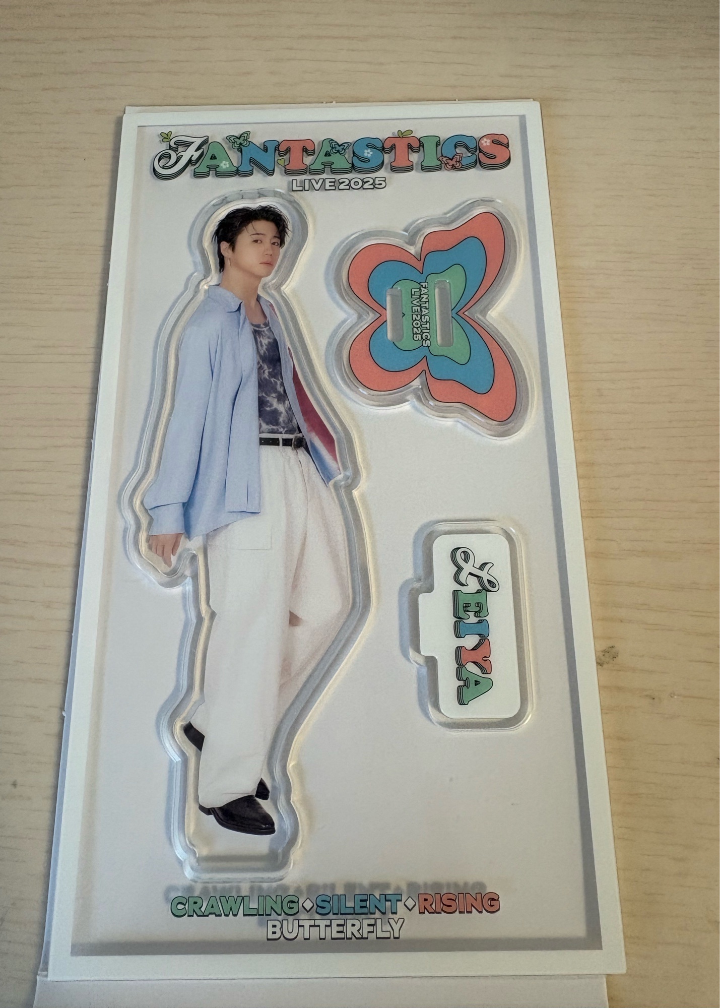 CRAWLING SILENT RISING BUTTERFLY 
瀬口黎弥 アクスタ